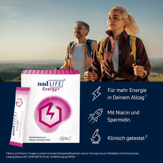 Eigenschaften von nadLIFE Energy+ Nahrungsergänzungsmittel