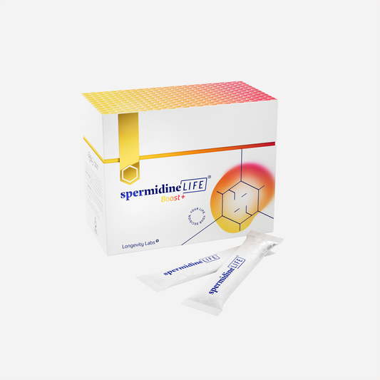 Spermidin Nahrungsergänzung spermidineLIFE® Boost+ Verpackung