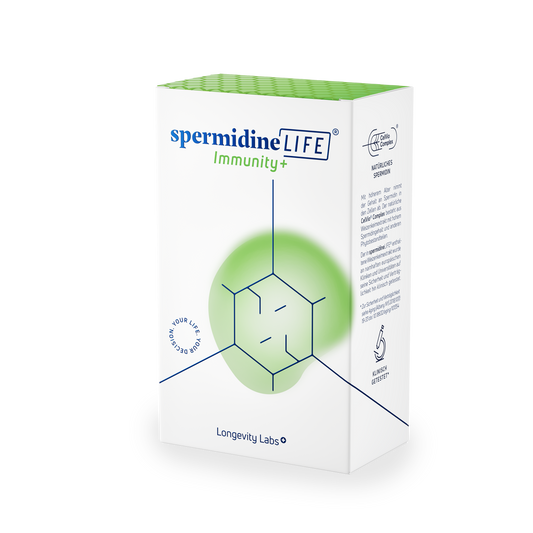 Spermidin Nahrungsergänzung spermidineLIFE®Immunity+ Packung