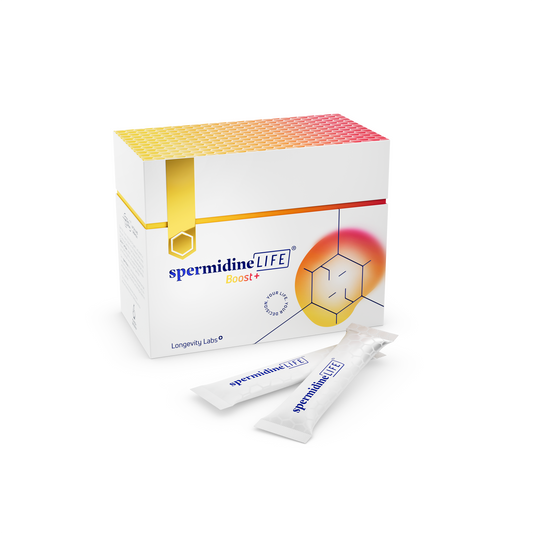 Spermidin Nahrungsergänzung spermidineLIFE® Boost+ Verpackung