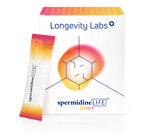 spermidineLIFE® Boost+ Verpackung Packshot Sachets